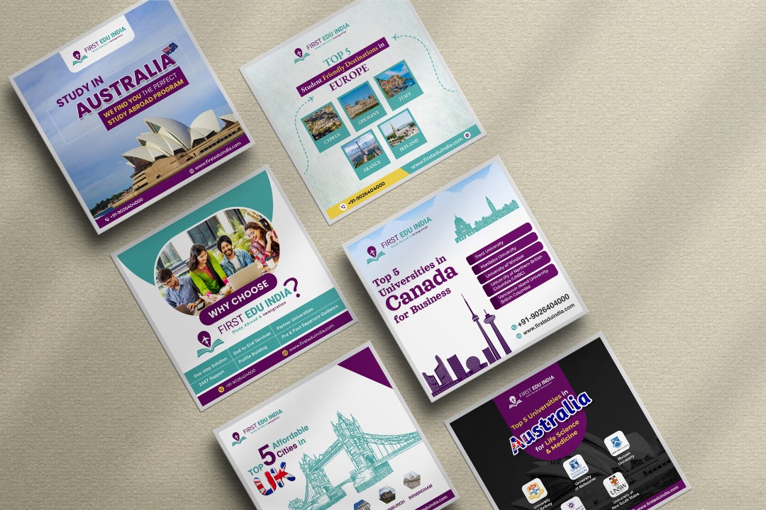 Elevating Brands Through Design - Digii Vistta’s Portfolio Social media creatives to elevate brands
