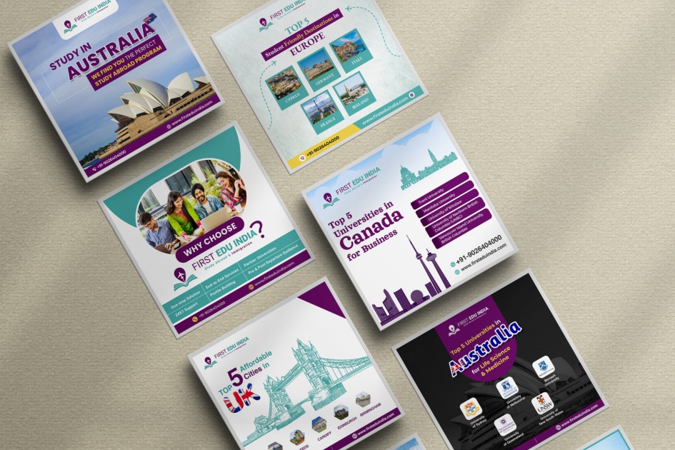 Showcasing Digii Vistta's Website Design & Development Excellence Educational social media posts