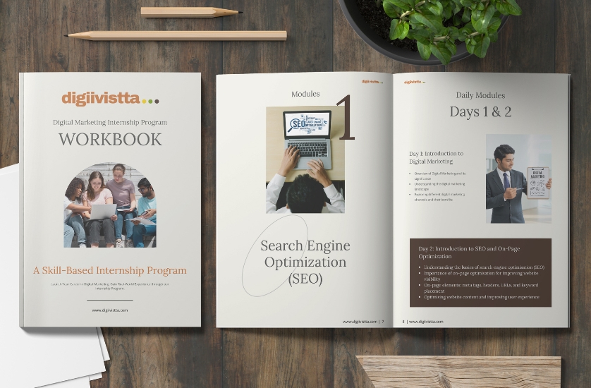 Digital Marketing Internship Internship Program Workbook