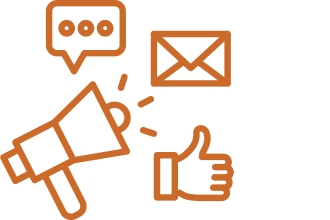 Digital Marketing Internship Digital media marketing icon