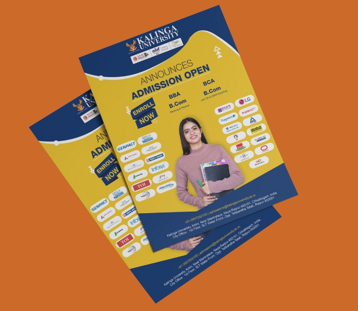 Branding Guideline Brochures Designing of KU