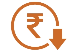 Student acquisition cost icon